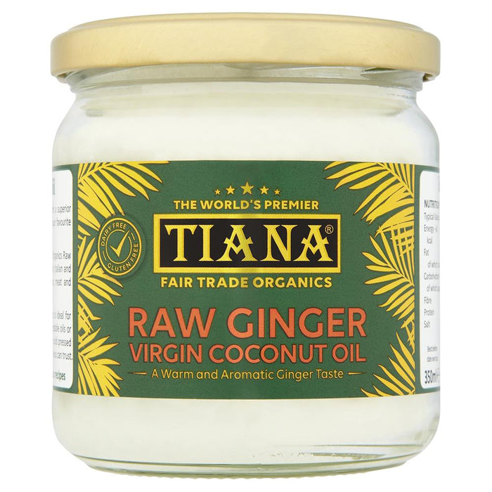 Tiana Raw Coconut Oil with Ginger 350ml