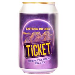 Ticket Saffron Alcohol free PA Can