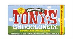 Tonys Chocolonely White Choc Straw Cheesecake 180g