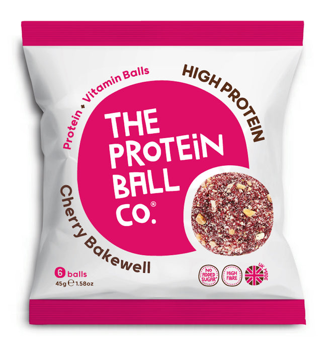 The Protein Ball Co Cherry Bakewell 45g