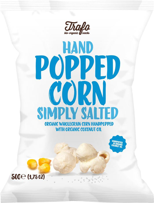 Trafo Organic Popcorn Simply Salted 50g