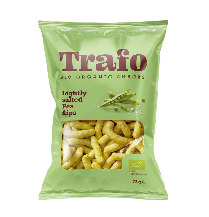 Trafo Organic Pea Flips 75g