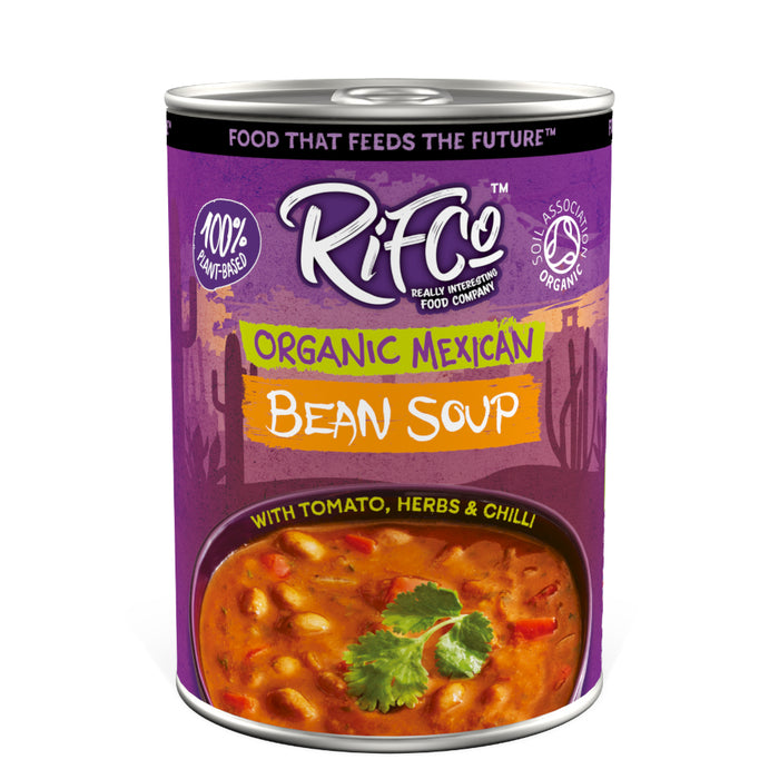 The Really Interesting Food Co Organic Mexican Bean Soup 400g