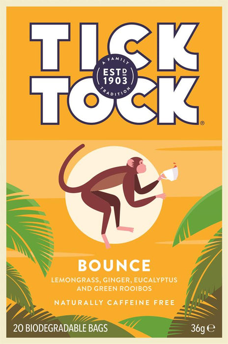 Tick Tock Wellbeing Bounce Tea 20bag