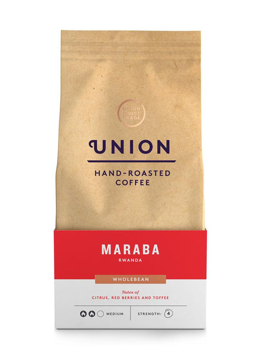 Union Roasted Coffee Maraba Rwanda Bean 200g