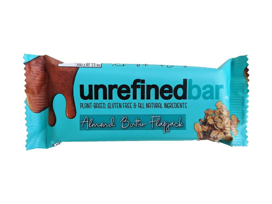 Unrefined Bars Almond Butter Flapjack 49g