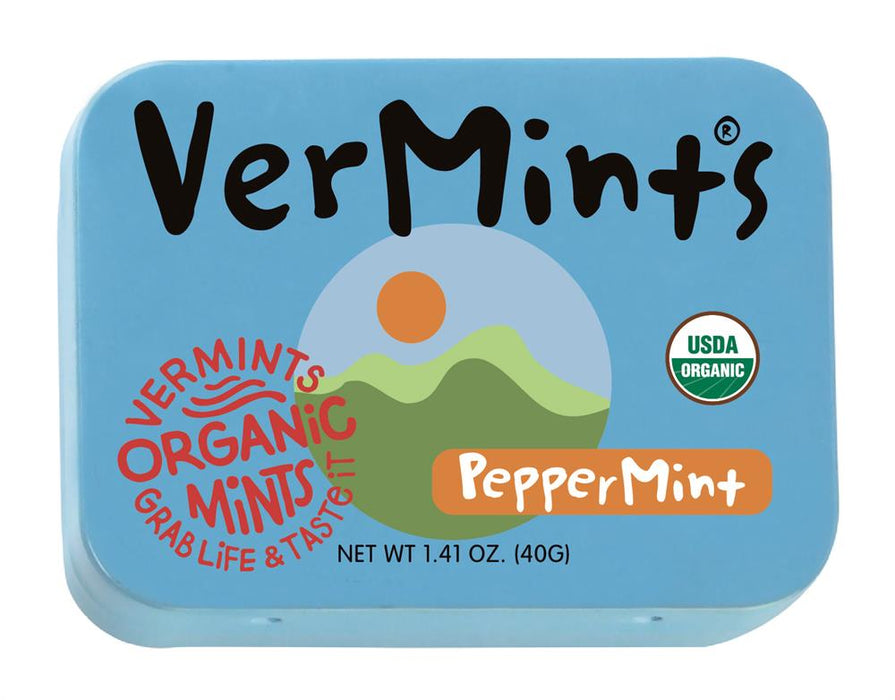 Vermints Organic Peppermint Mints 40g