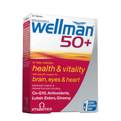 Vitabiotic Wellman 50+ 30 tablet