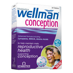 Vitabiotic Wellman Conception 30 tablet