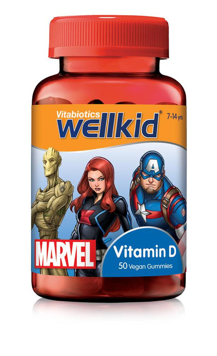 Vitabiotic Wellkid Marvel Vitamin D 50gummies