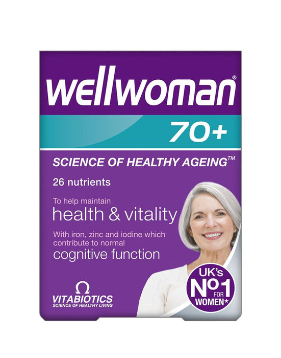Vitabiotic Wellwoman 70+ 30 Tablets 30 tablet