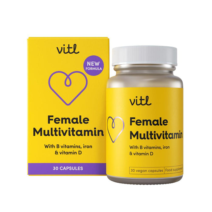 VITL Female Multivitamins 30 capsules
