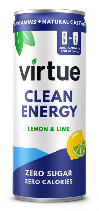 Virtue Drinks Virtue Clean Energy Lemon Lime 250ml