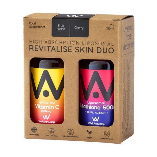 Well Actually Revitalise Skin Duo 300ml
