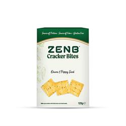 ZENB Onion & Poppy Crackers 120g