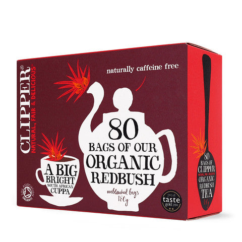 Clipper Organic Redbush Infusion 80 Tea Bags