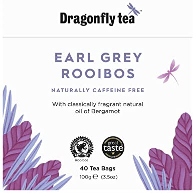 Dragonfly Rooibos Earl Grey Tea 40 teabags