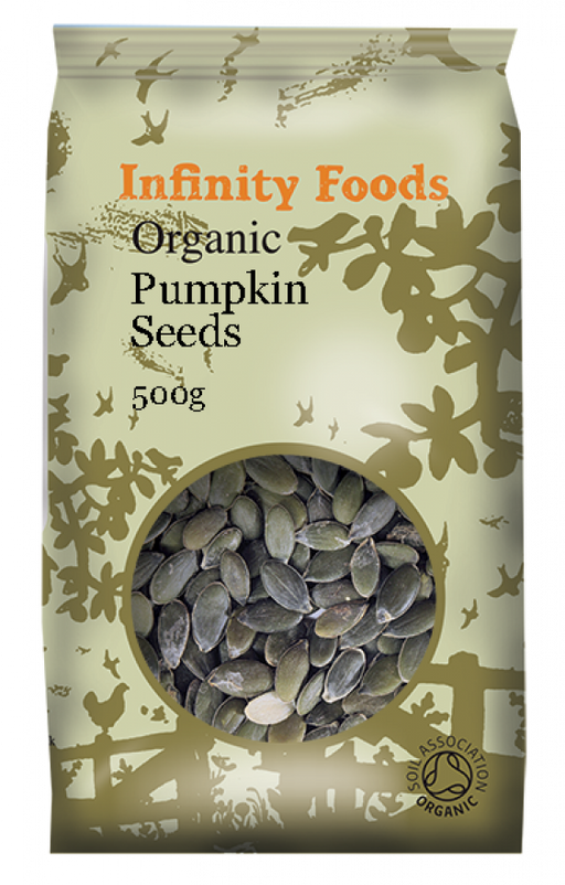 Infinity Foods Organic Pumpkin Seeds - AA grade 500g