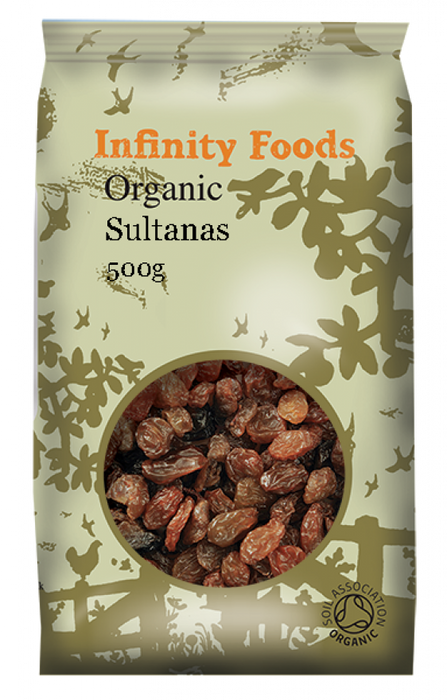 Infinity Foods Organic Sultanas 500g