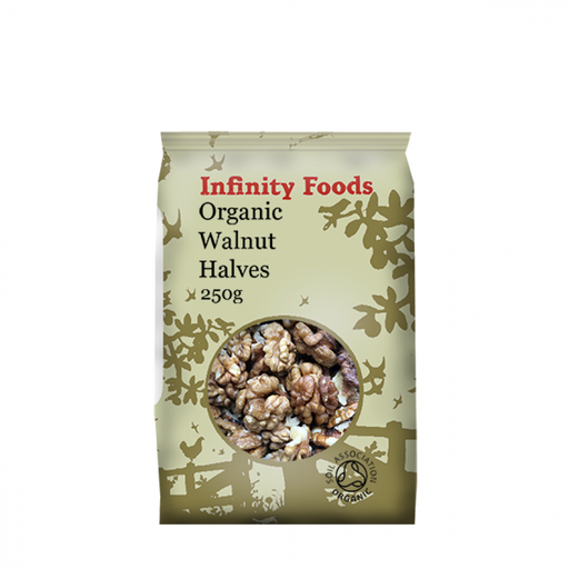 Infinity Foods Organic Walnut Halves 250g