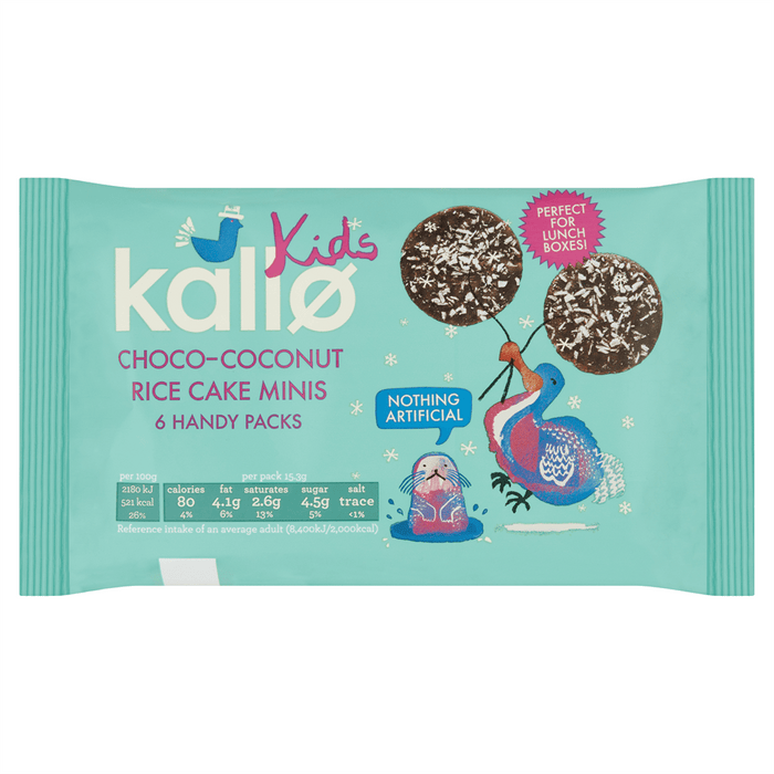 Kallo Kallo Kids Coco Mini Rice Cake 21g