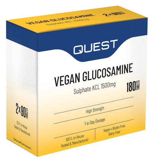 Quest Glucosamine Sulphate KCl 1500mg 180 tabs