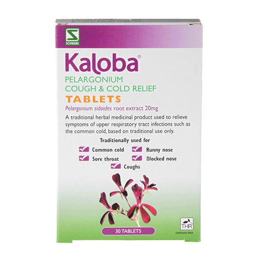 Schwabe Kaloba Pelargonium Cough & Cold Relief 30 tabs