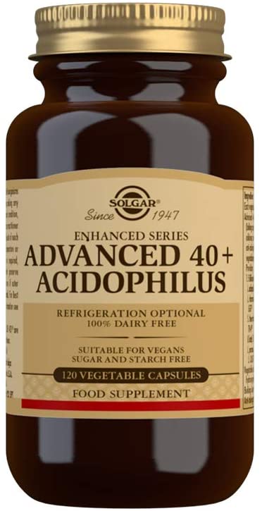 Solgar Advanced 40+ Acidophilus 120 Vcaps