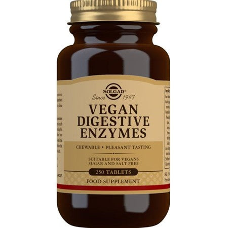 Solgar Vegan Digestive Enzymes (Chewable) 250 tabs