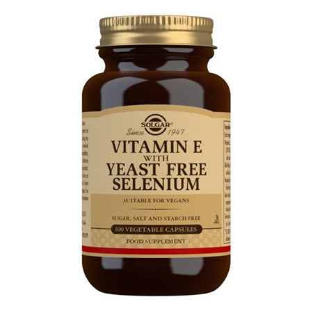 Solgar Vitamin E with Selenium 100 Vcaps