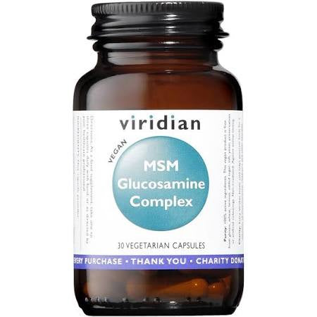 Viridian Glucosamine with MSM 30 Vcaps