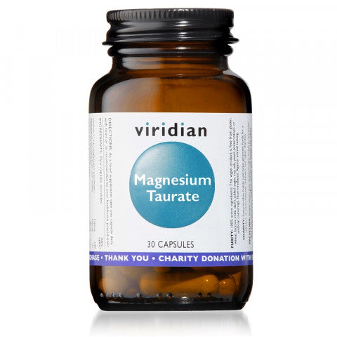Viridian Magnesium Taurate 30 Veg Caps