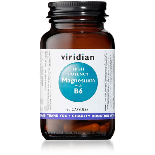Viridian High Potency Magnesium with B6 30 Vcaps