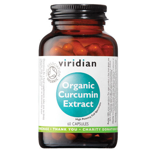 Viridian Organic Curcumin Extract 60 caps