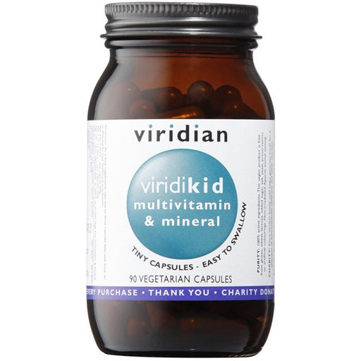 Viridian ViridiKid Multivitamin & Mineral 90 Mini Veg Caps