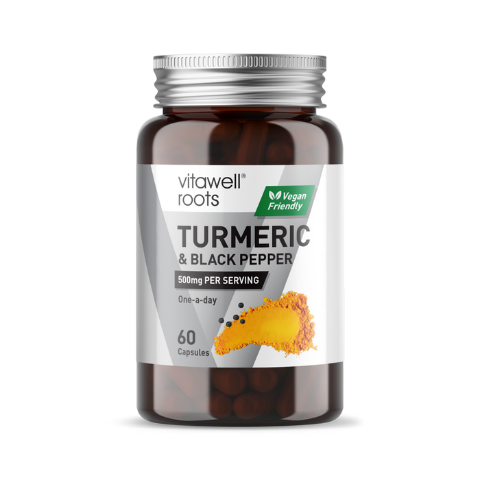Vitawell Turmeric & Black Pepper 60 Tablets