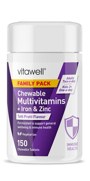 Vitawell Chewable Multivitamin 150 tablet