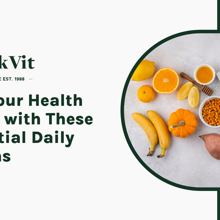 Boost Your Health in 2024 with These 5 Essential Daily Vitamins