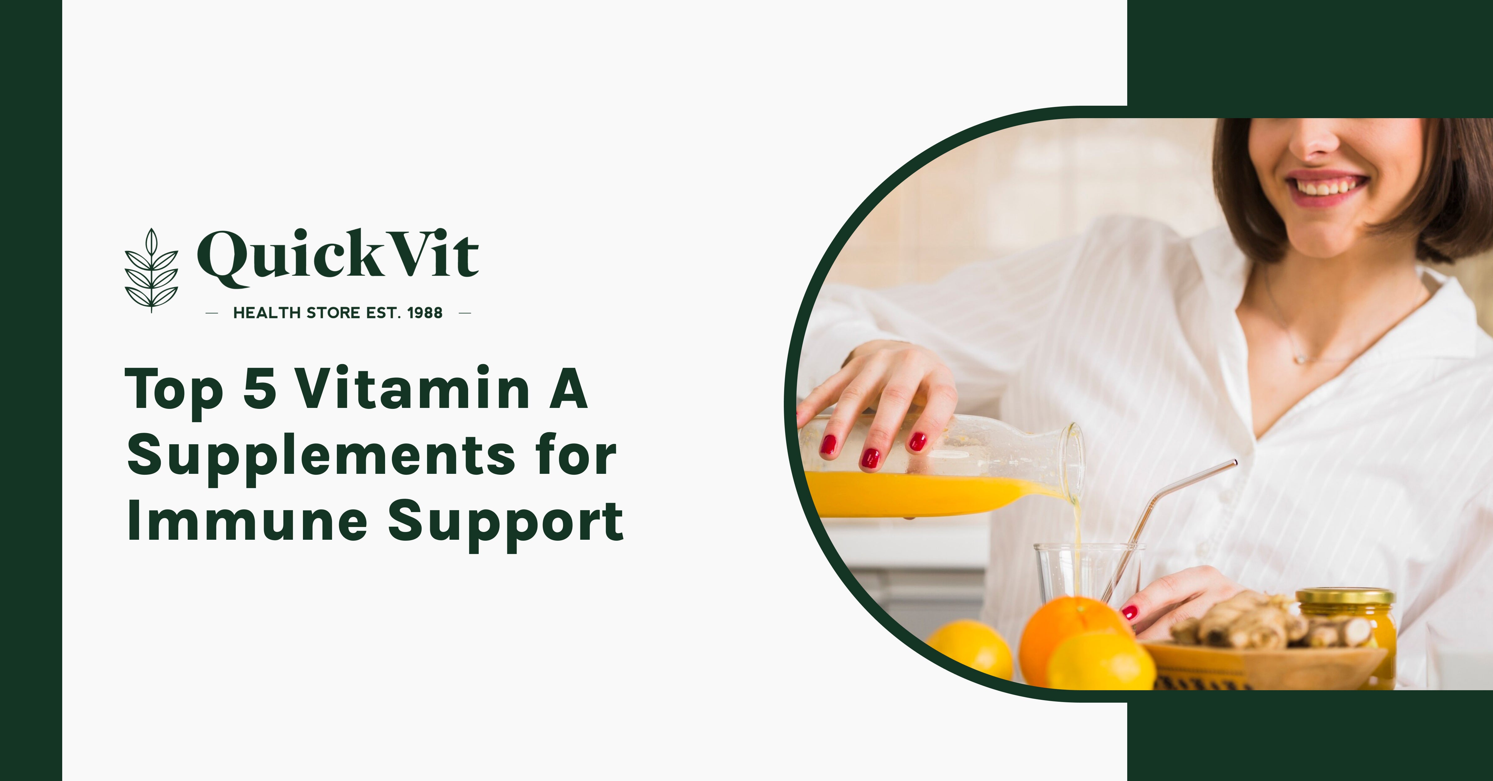 Top 5 Vitamin A Supplements for Immune Support