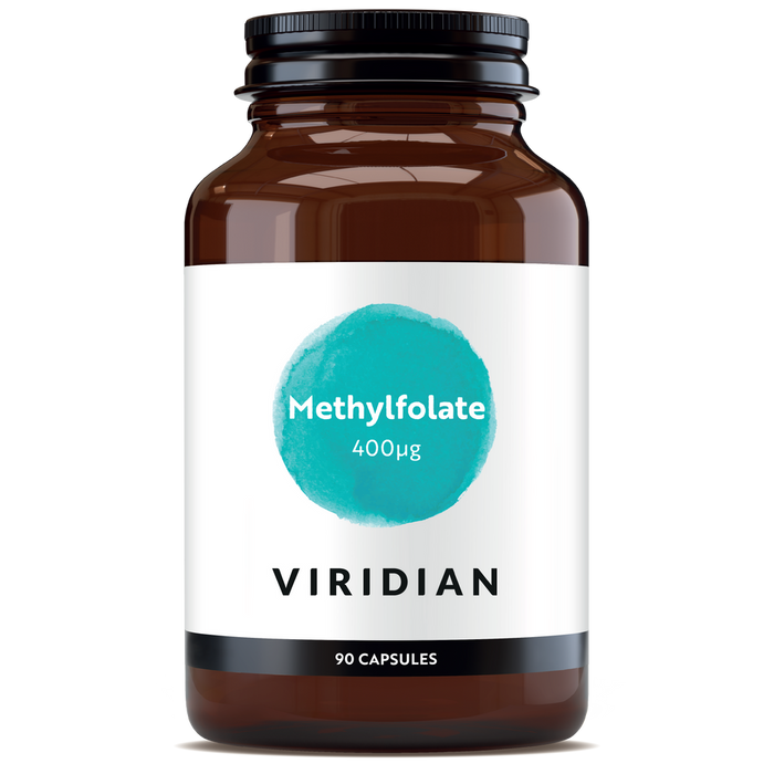 Viridian Methylfolate 400ug 90 Capsules