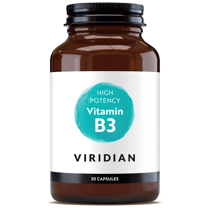 Viridian High Potency Vitamin B3 30 Capsules