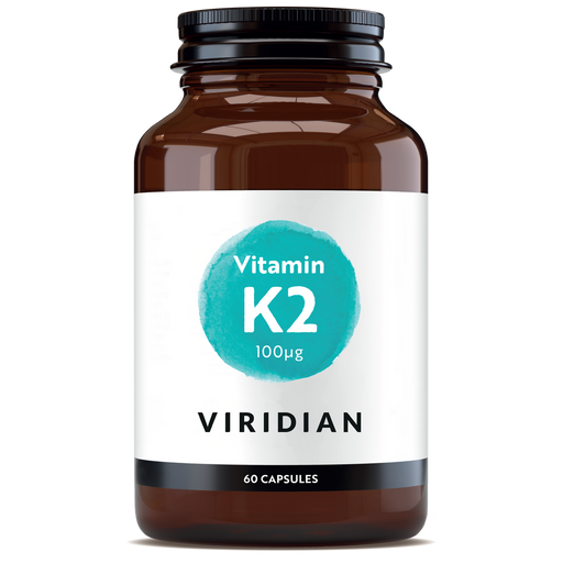 Viridian Vitamin K2 100μg 30 Capsules