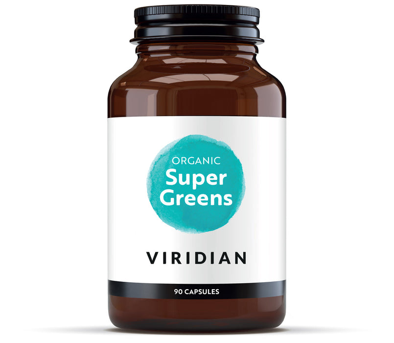 Viridian Organic Super Greens 90 Capsules