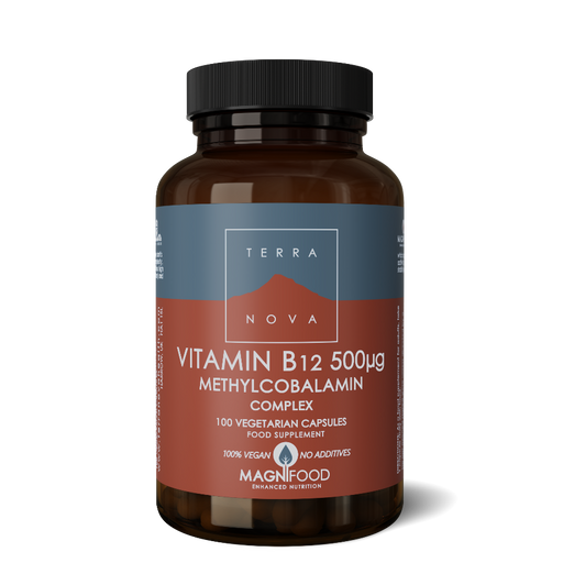 Terranova Vitamin B12 500ΜG Complex 100 Capsules