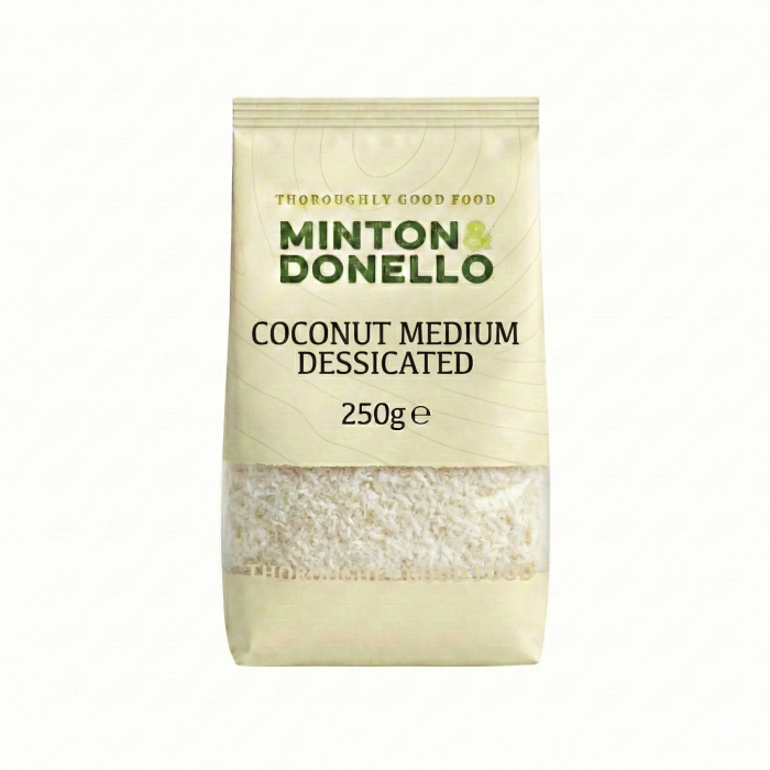 Minton & Donello Desiccated Coconut 250g