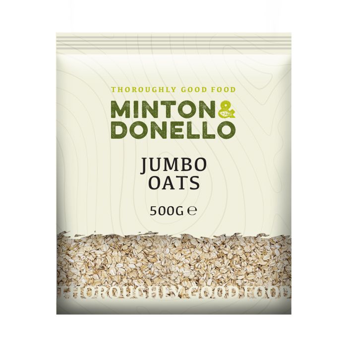 Minton & Donello Jumbo Oats 500g