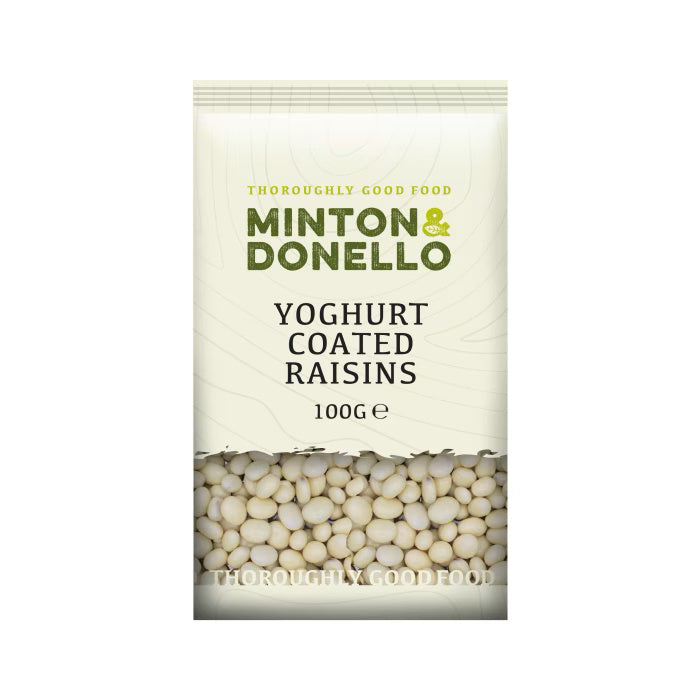 Minton & Donello Yoghurt Raisins 100g