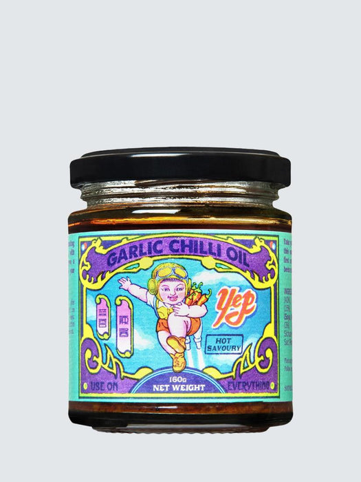 Yep Kitchen Garlic Chilli Oil 160g