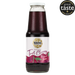 Biona Organic Tart Cherry Juice in a 1L glass bottle, bright red liquid with a label featuring cherries