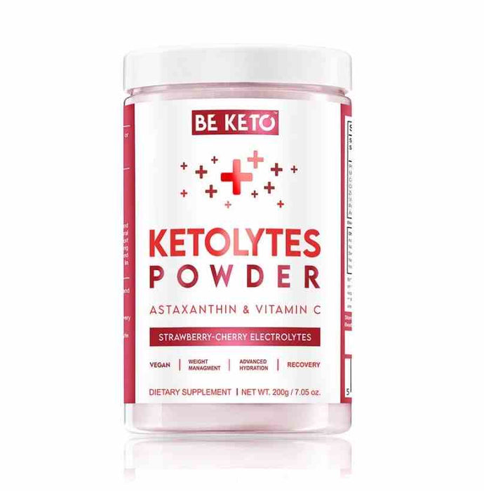BeKeto Keto Electrolytes Fresh Strawberry Cherry 200g